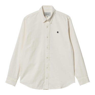 Риза Carhartt WIP Madison Fine Cord Бяло | I030580.0D3XX, 1