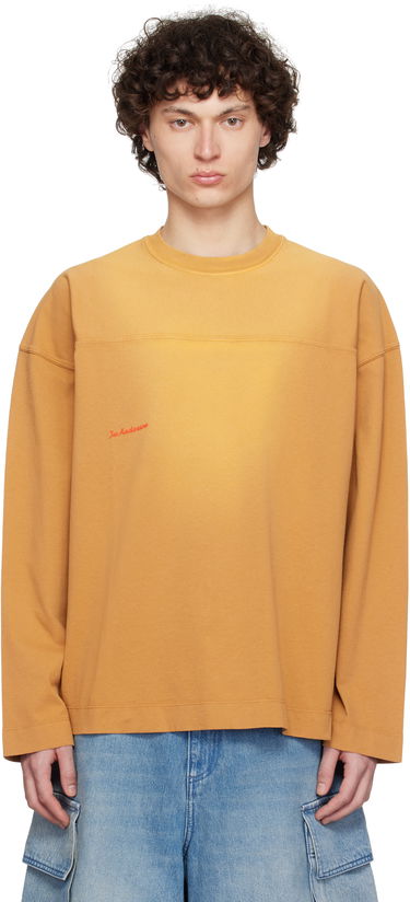Пуловер JW Anderson JW Anderson Long Sleeve T-Shirt Жълто | JT0290-PG1800, 0