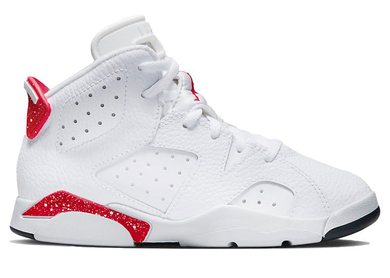 Кецове и обувки Jordan Air Jordan 6 Retro Red Oreo Бяло | DV3605-162, 0