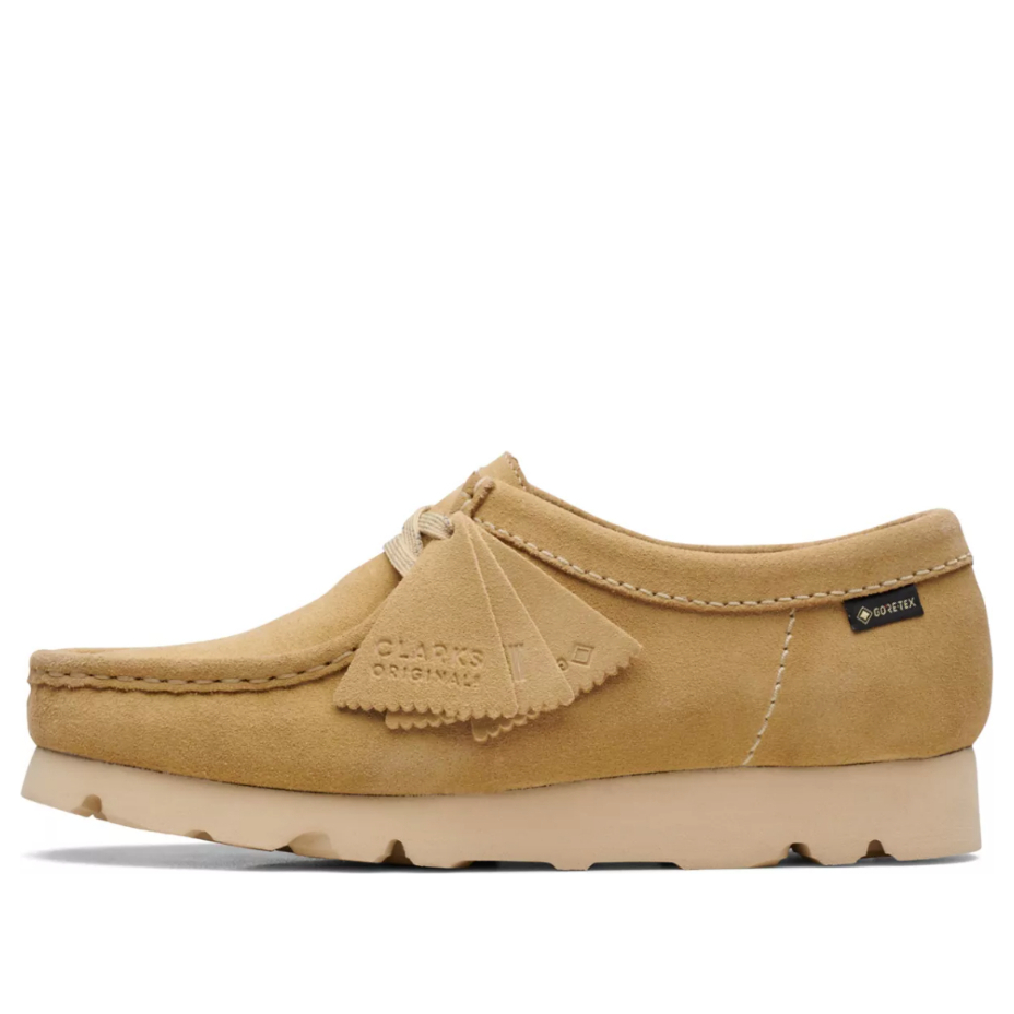 Кецове и обувки Clarks Wallabee GTX Maple Suede Бежово | 26169025, 0