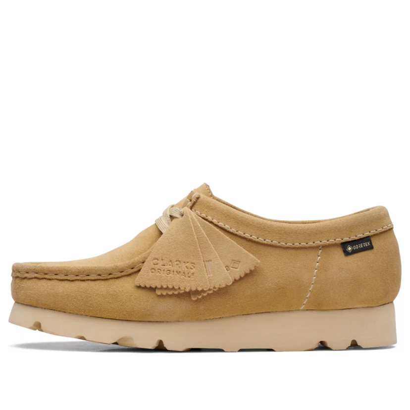 Кецове и обувки Clarks Wallabee GTX Maple Suede Бежово | 26169025