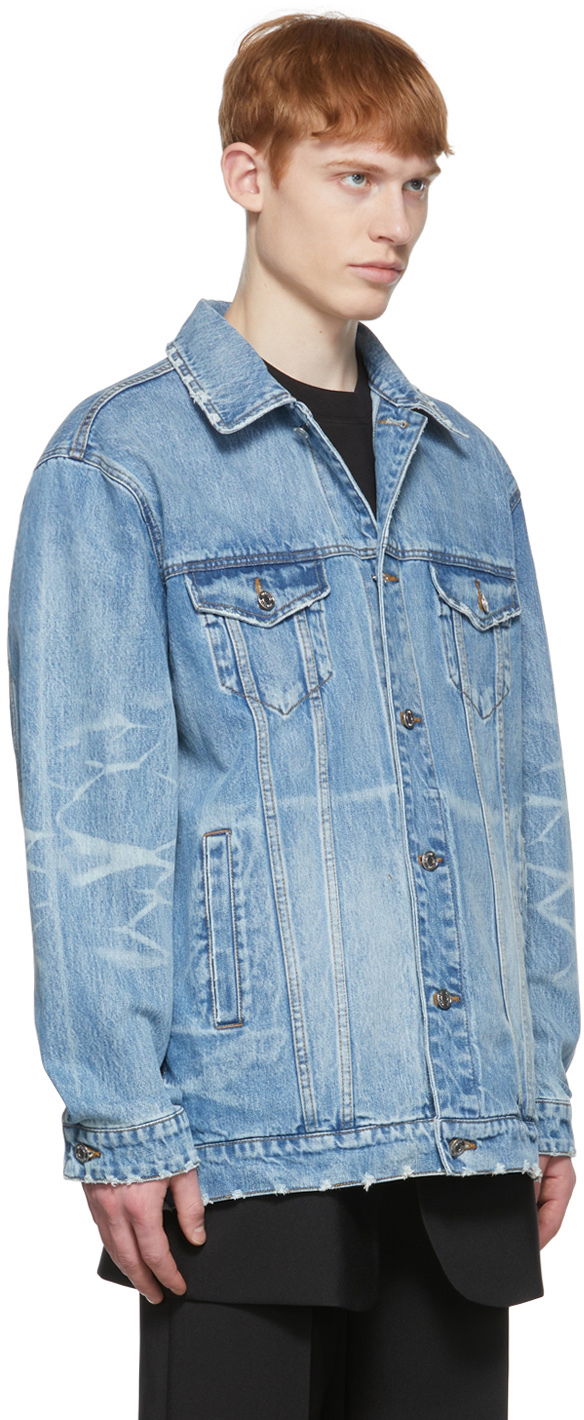 Яке We11done We11done Trucker Denim Jacket Синьо | WD-DJ1-22-354-U-BL, 1