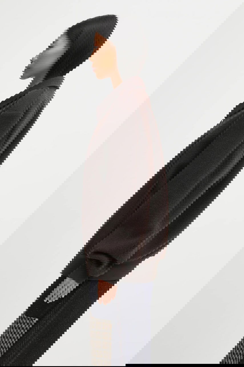 Яке бомбър Maison Margiela MM6 Maison Margiela Wool Jacket Transitional Oversize Кафяво | S62AN0169.M35635.002F, 1