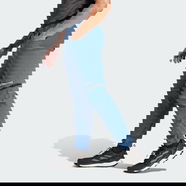 Панталони adidas Performance Terrex Utilitas Hiking Zip-Off Pants Синьо | HZ9045, 4