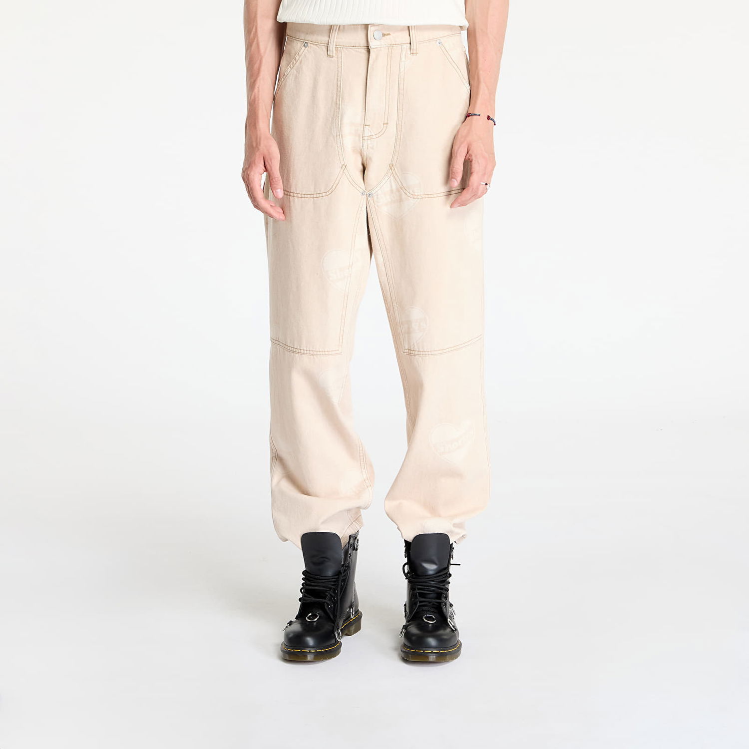 Панталони Pleasures Heart Ultra Work Pants Beige Бежово | P24F011 BEIGE, 0