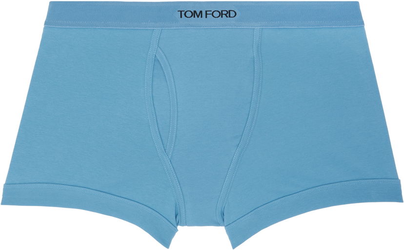 Боксерки Tom Ford TOM FORD Stretch Jersey Boxer Briefs Синьо | T4LC3 204