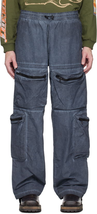 Карго панталони Diesel P-Noode-A Cargo Pants Синьо | A16211-0IQAX-8AT, 0