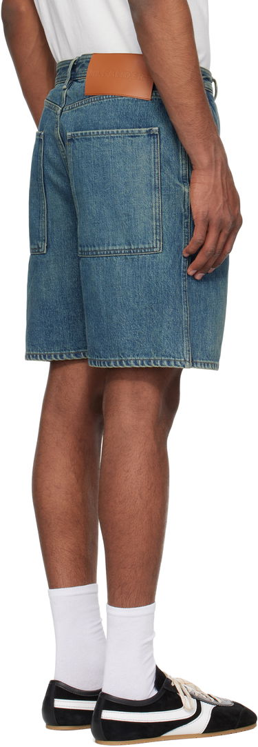 Къси панталони Jil Sander Jil Sander Faded Denim Shorts Синьо | J47KA0267_J45291, 2