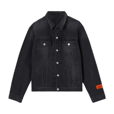 Яке HERON PRESTON Regular Denim Jacket Черно | HMYE012F22DEN0011000, 0