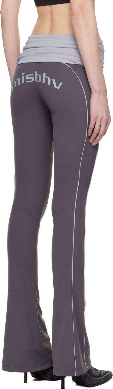 Клинове MISBHV MISBHV Flared Wrapped Sport Pants Сиво | 250W309, 2