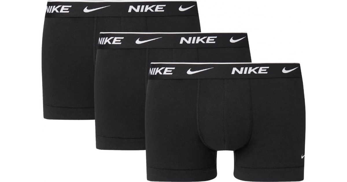 Боксерки Nike Sportswear Boxers - 3 Pack Черно | ke1008-ub1, 1