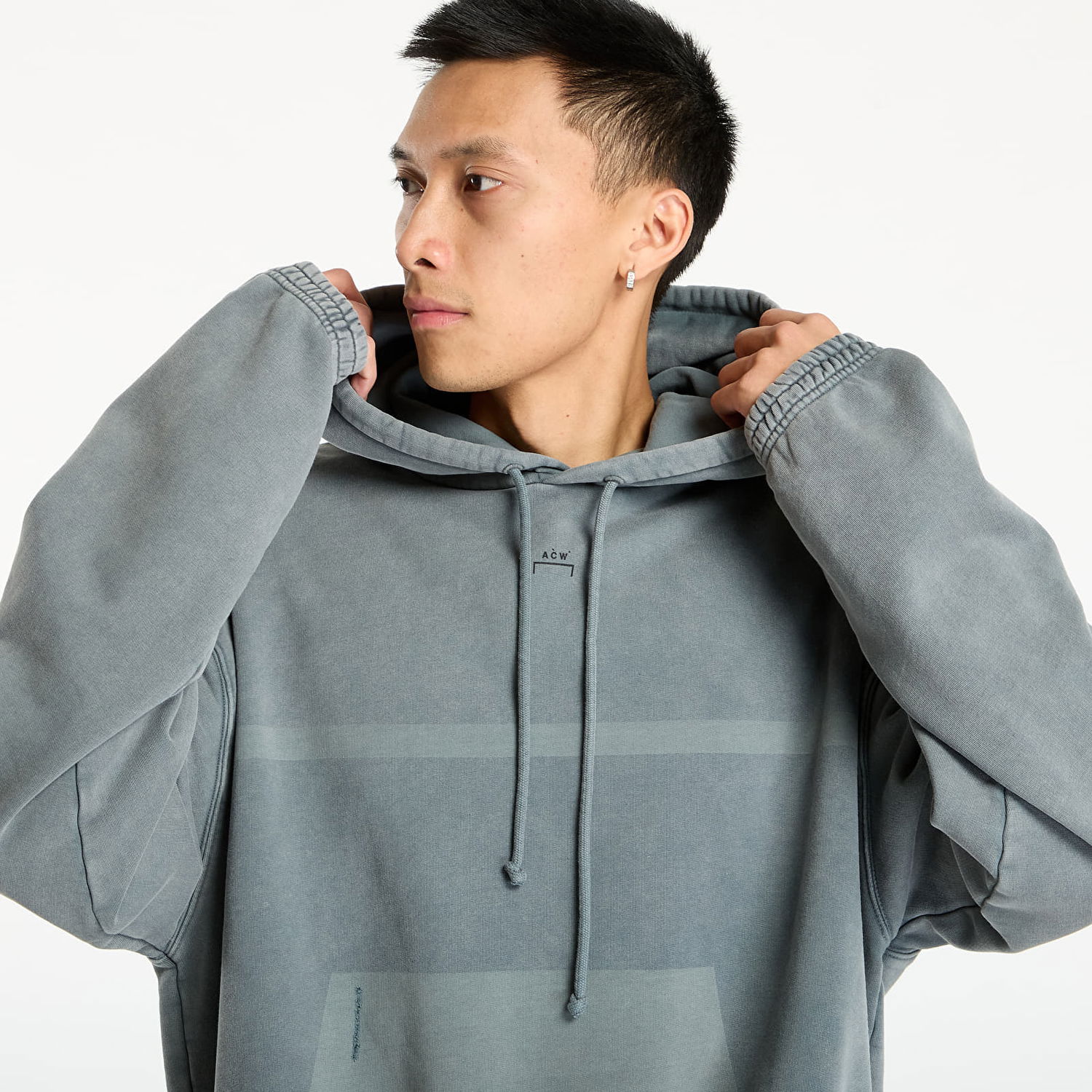 Суитчър A-COLD-WALL* A-COLD-WALL* Laser Fade Hoodie Сиво | ACWMW222 Grey, 1