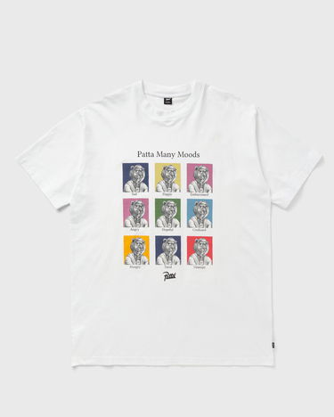 Тениска Patta Many Moods Graphic T-Shirt Бяло | POC-AW25-1000-290-0075-002, 2