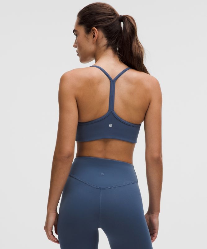 Сутиен lululemon Evolve Flow Y Light-Support Bra C/D Cups, Size L Синьо | prod20005495, 1
