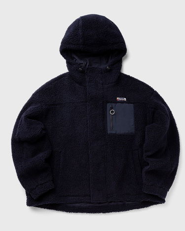 Суитчър Martine Rose Oversized Fleece Hoodie Тъмно синьо | 706JT04504-BLU, 0