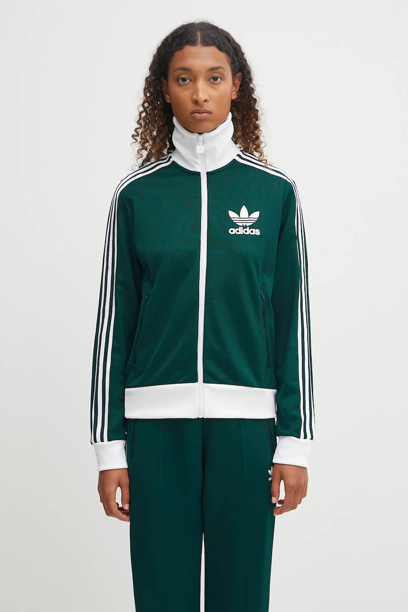 Яке adidas Originals adidas Originals Classic Tt Track Jacket Зелено | JX7852