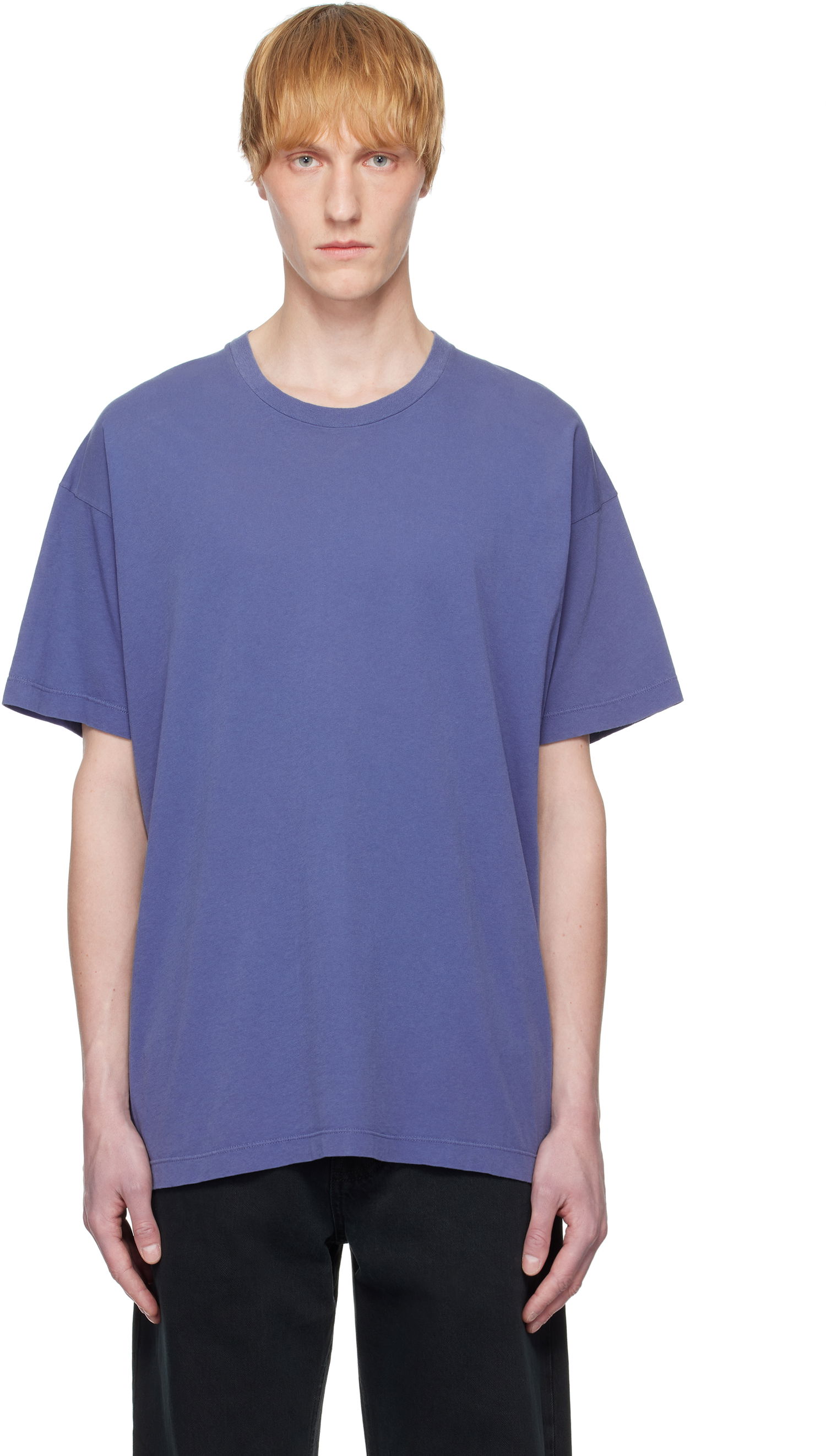 Тениска The Row The Row Lawson T-Shirt Лилаво | 963-K569, 0