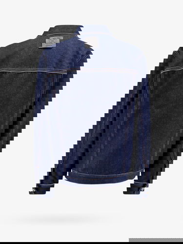 Яке Off-White JACKET - OFF WHITE Тъмно синьо | OMYE092S24DEN0014522, 5