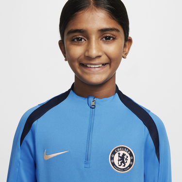 Пуловер Nike Chelsea FC Strike Drill Top Синьо | FN9933-436, 2