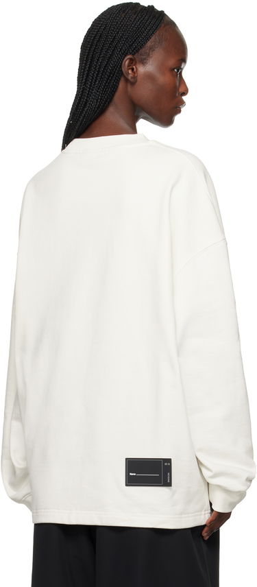 Суитчър We11done We11done Printed Sweatshirt Бяло | WD-TP5-19-114-U-WH, 2