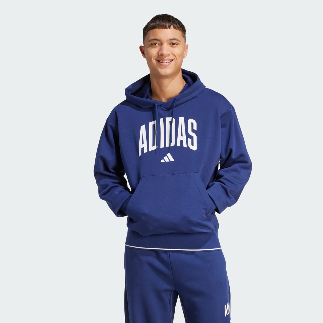 Суитчър adidas Performance Hoodie Синьо | KC3874, 0