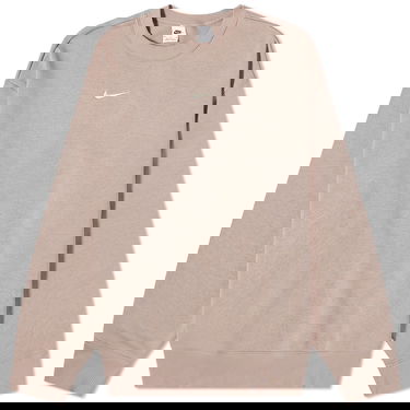 Пуловер Nike Nike Phoenix Fleece Oversized Crew Sweat Diffused Taupe/Sail Бежово | DQ5733-272, 0