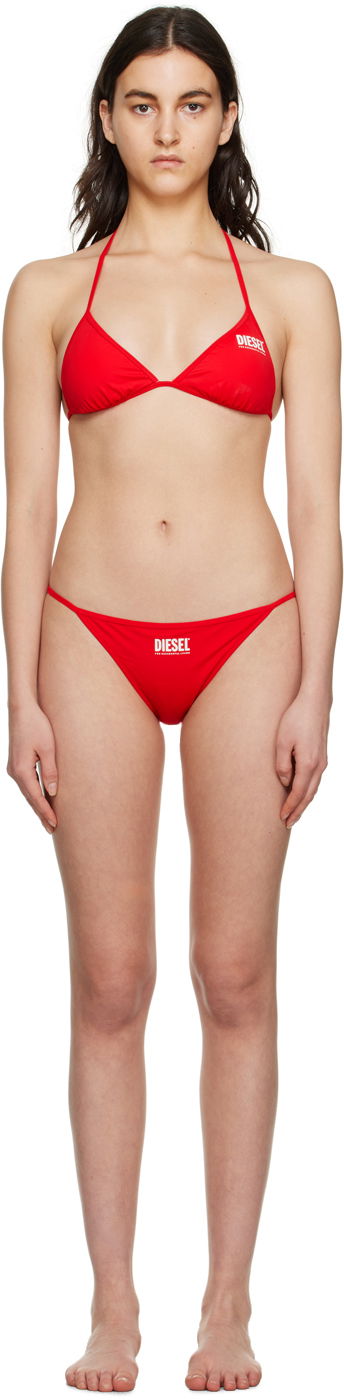 Бански Diesel Diesel Sees & Brigittes Bikini Червено | A03959 0QFAA/A09664 0QFAA