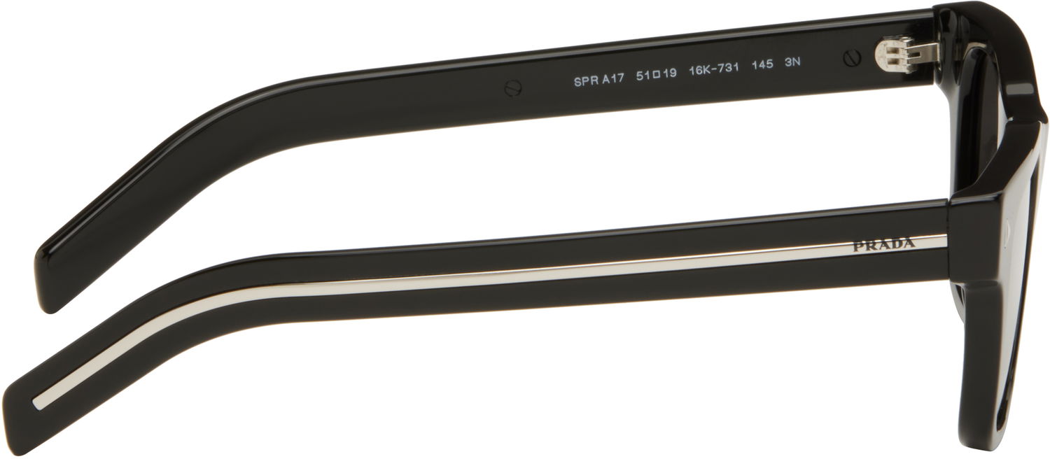Слънчеви очила Prada Prada Iconic Metal Plaque Sunglasses Черно | 0PR A17S 16K73151 8056262134627, 1