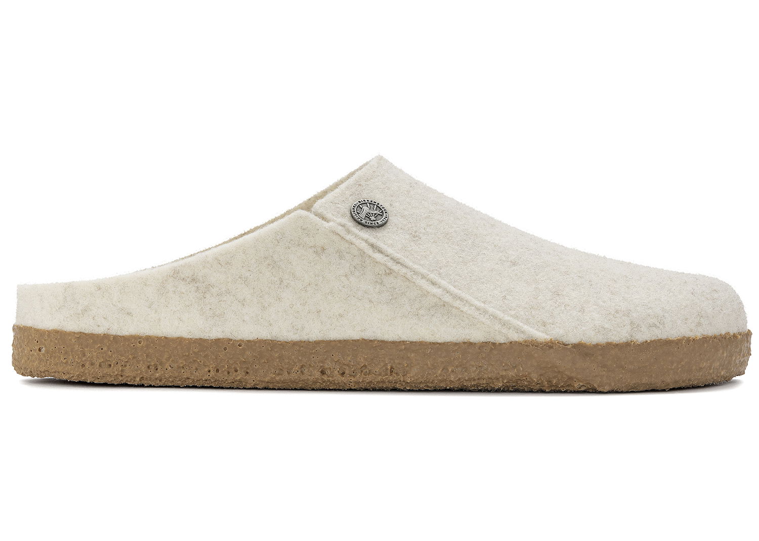 Кецове и обувки Birkenstock Zermatt Shearling Clog Wool Felt Ecru Бяло | 1023194/1023195, 0