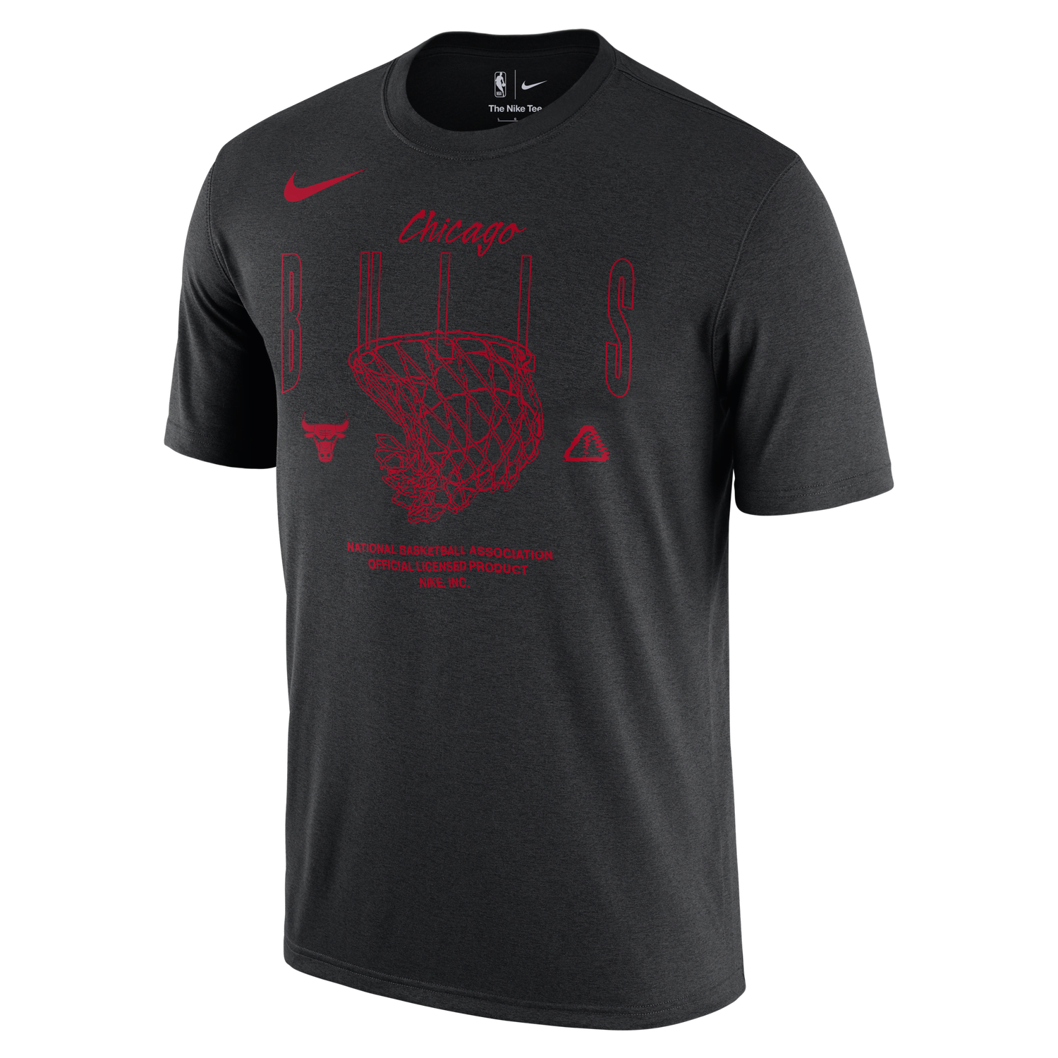 Тениска Nike NBA Chicago Bulls Courtside Max90 Черно | FJ0363-010, 0