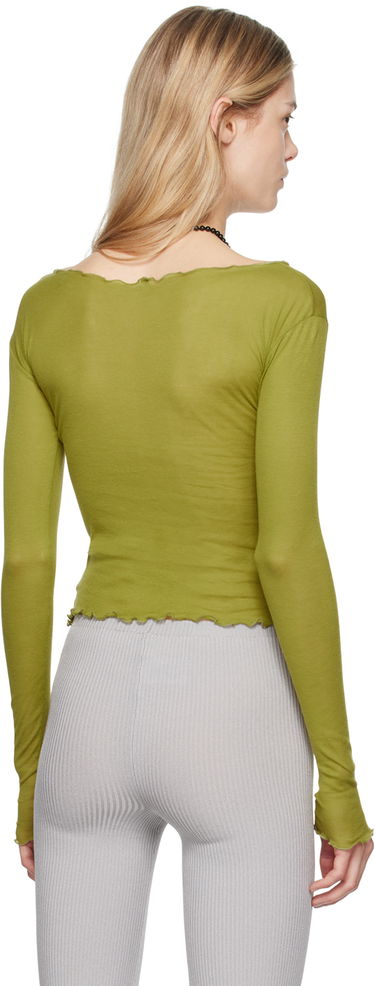 Тениска Baserange Tabbys Star Long Sleeve T-Shirt Зелено | TOTA-CG-AU24, 2