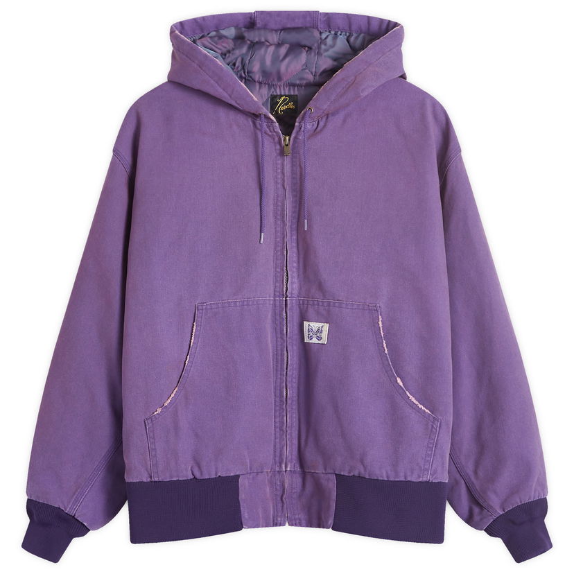 Яке Needles Women's Zipped Work Лилаво | PU193-PURP