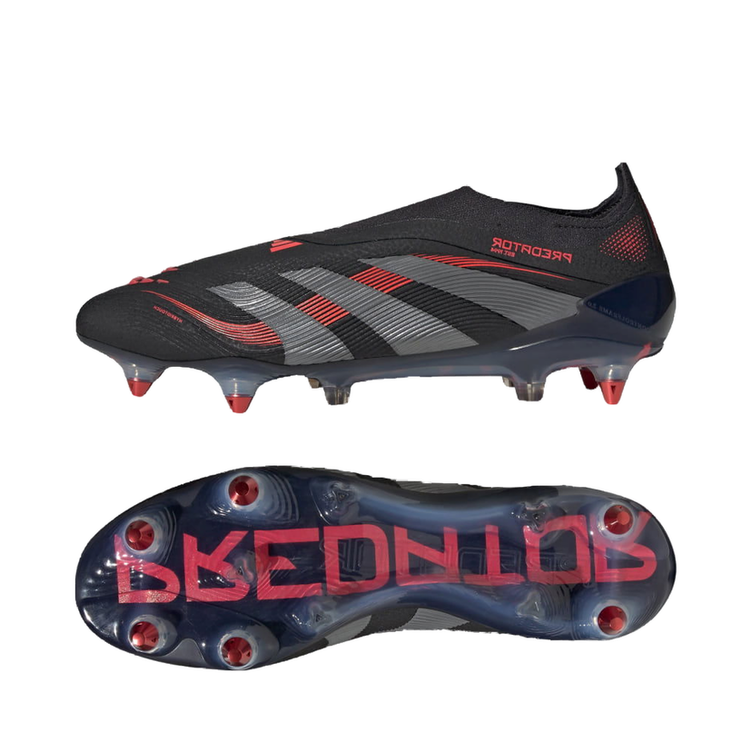 Кецове и обувки adidas Performance Predator Elite Laceless Soft Ground Черно | ID3845