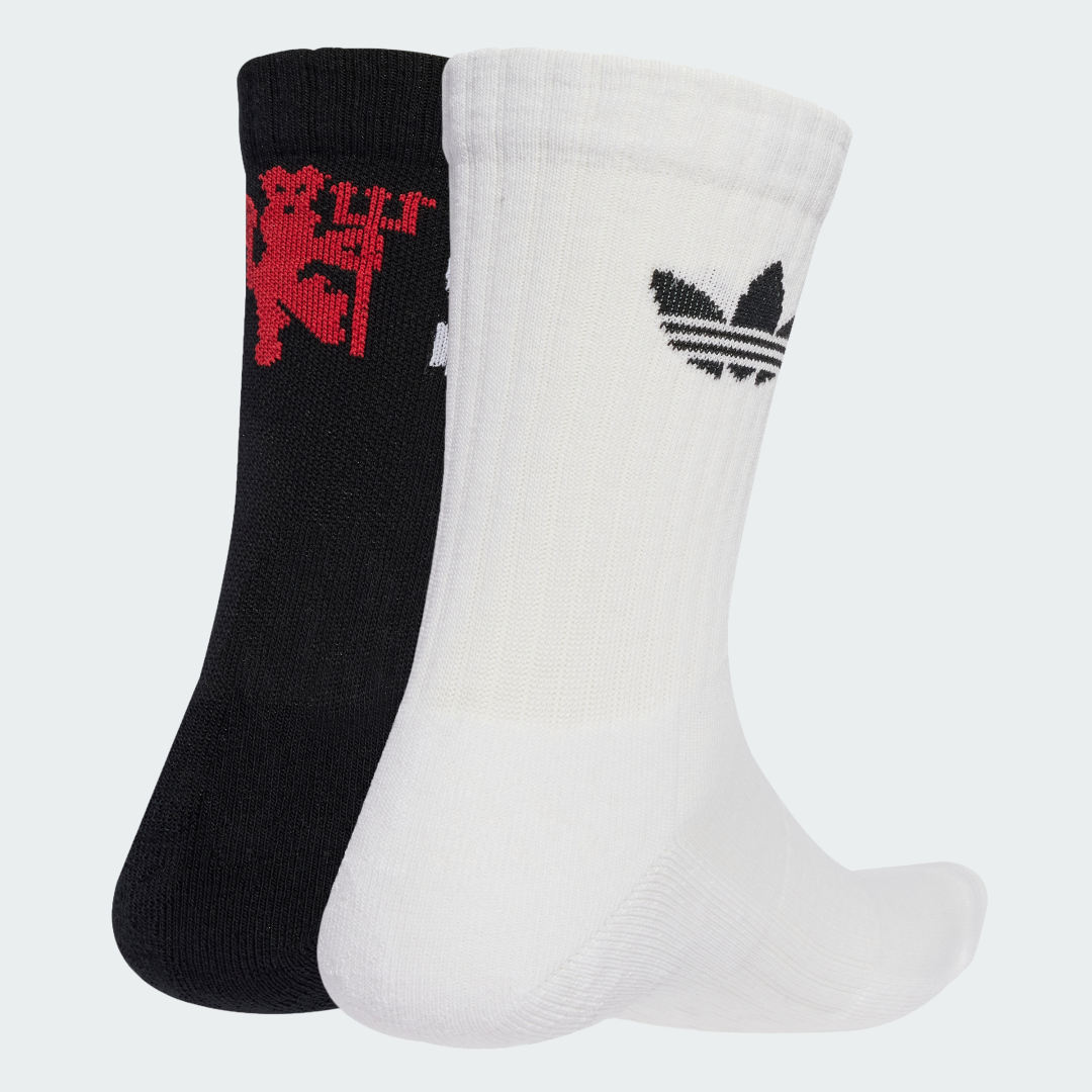 Чорапи adidas Performance Manchester United Crew Socks - 2 Pairs Черно | JV5890, 0