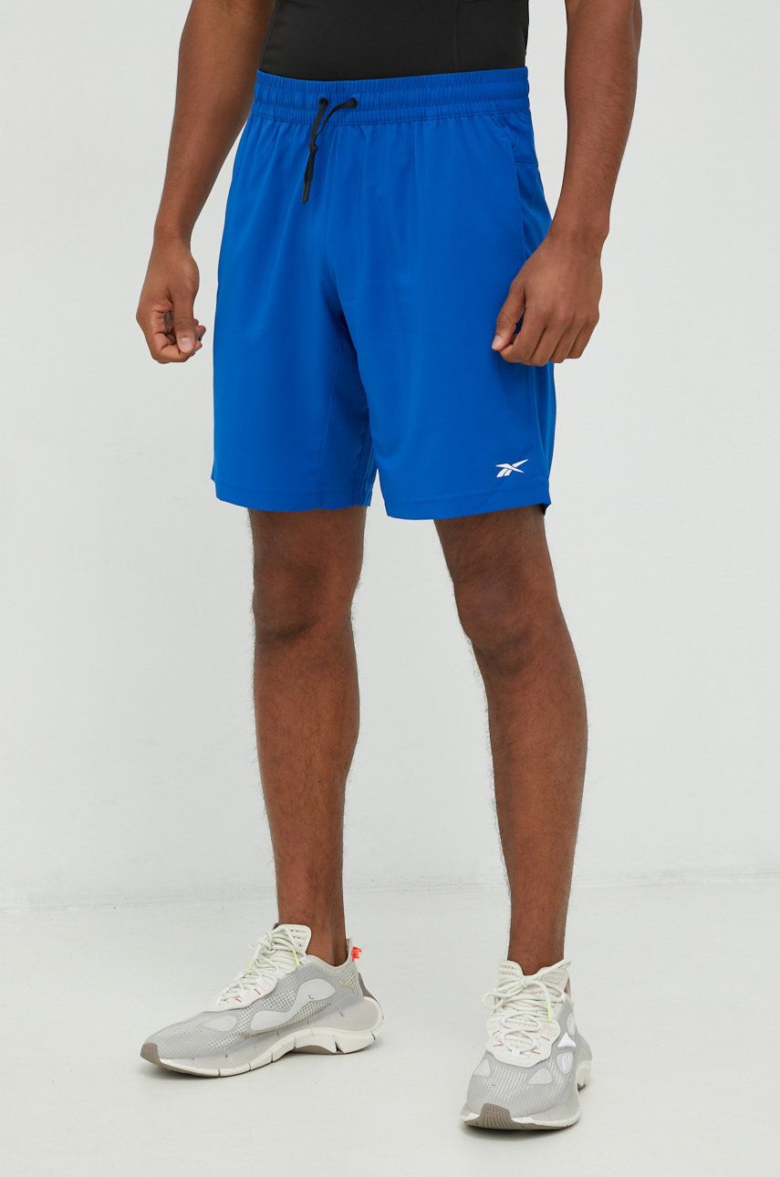Къси панталони Reebok Woven Short Синьо | HK4437, 0