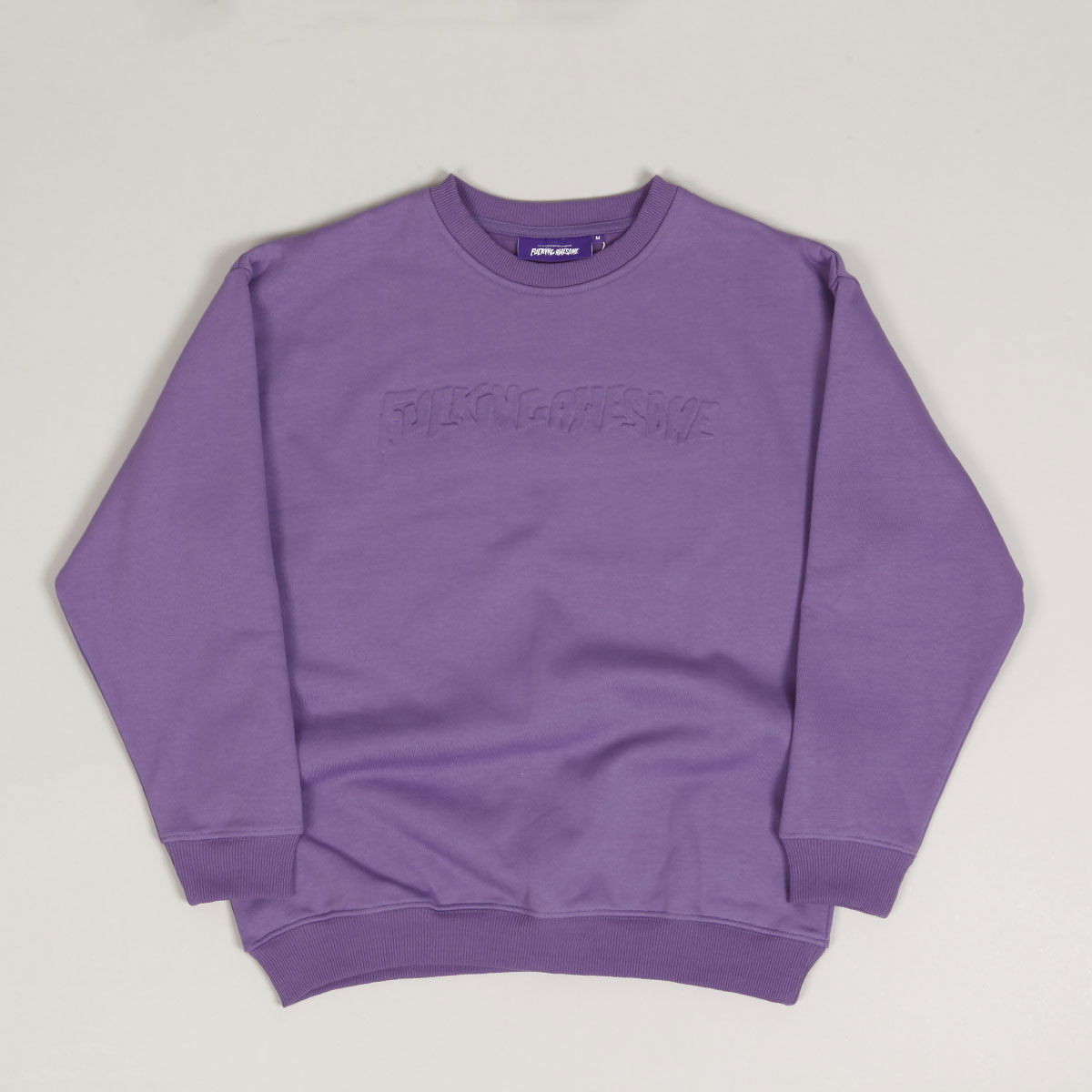 Суитчър Fucking Awesome Stamp Crewneck Лилаво | PN4117, 1