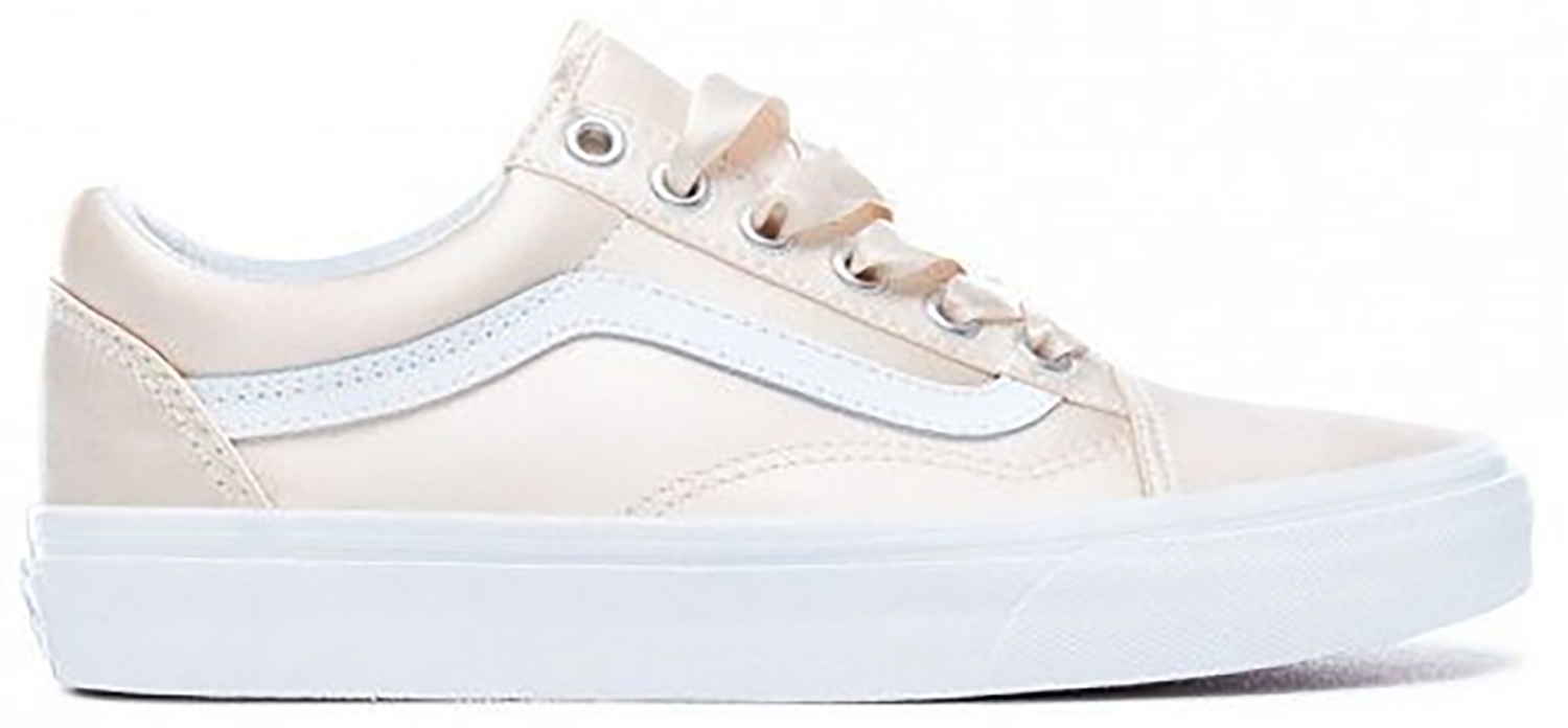 Кецове и обувки Vans Old Skool Satin Blush Бяло | VN0A38G1R1G, 0