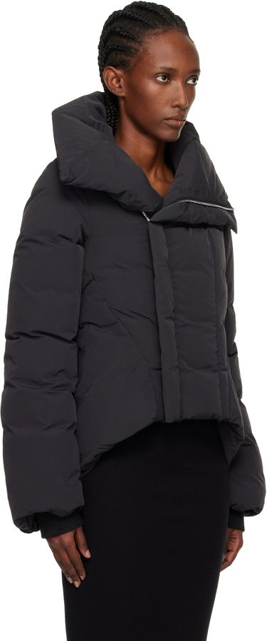 Пухо яке Rick Owens Rick Owens Concordians Naska Duvet Asymmetric Collar Down Jacket Черно | RP02E4746 MTD1, 1