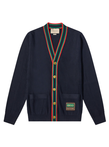 Logo GRD Placket Cardigan