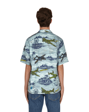 Риза General Admission Santa Monica Airlines Bomber Plane Shirt Многоцветен | SMA07 MULTI, 3