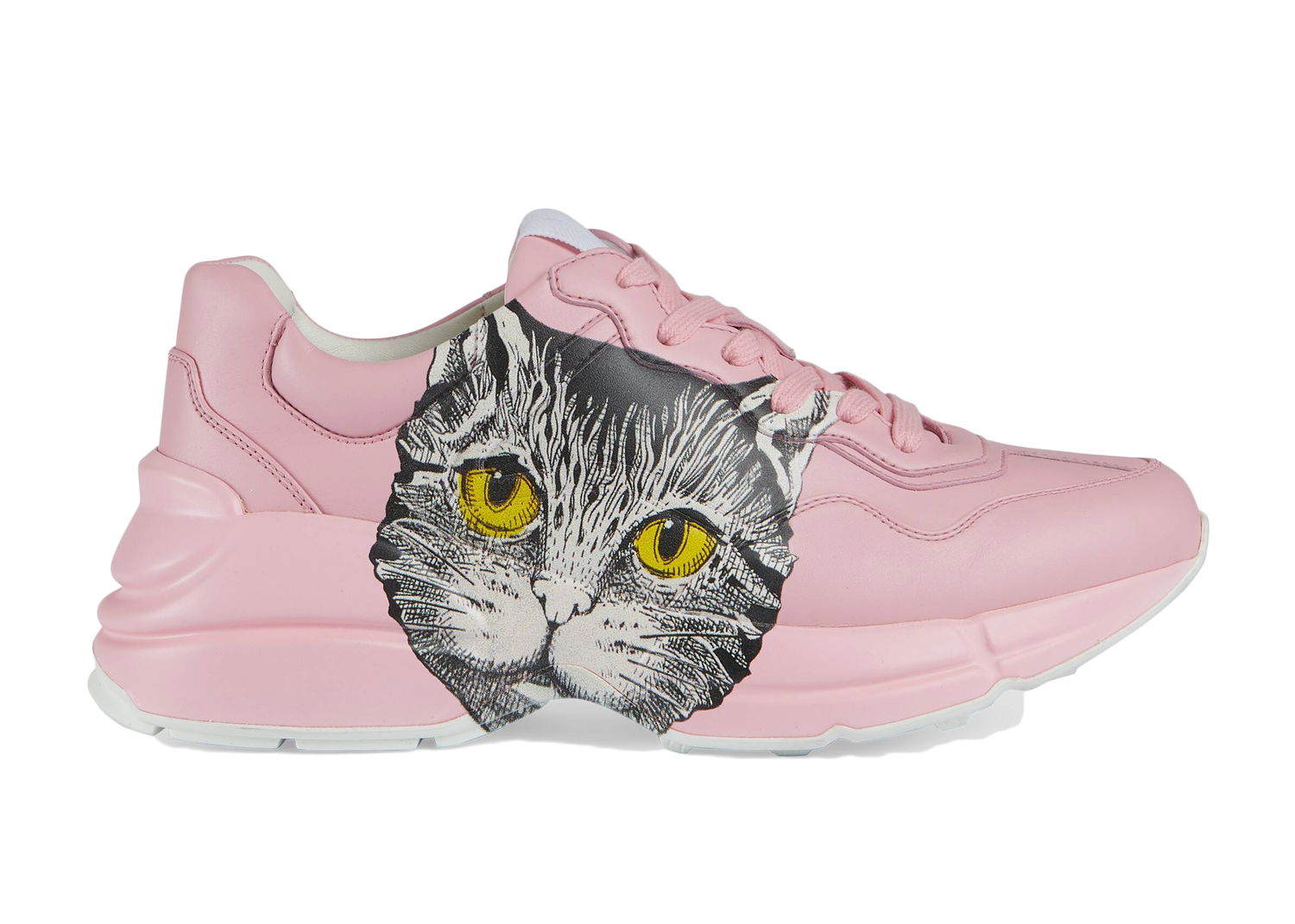 Кецове и обувки Gucci Rhyton 'Mystic Cat Pink' (W) Розово | _583337 DRW00 5823, 0