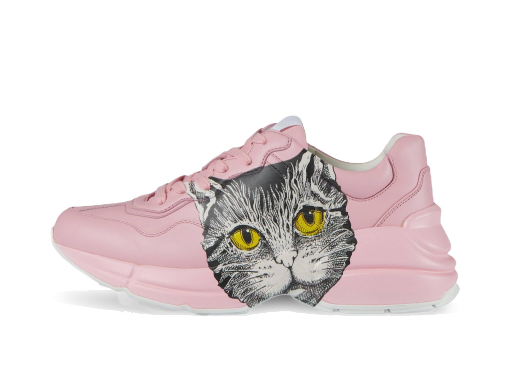Кецове и обувки Gucci Rhyton 'Mystic Cat Pink' (W) Розово | _583337 DRW00 5823