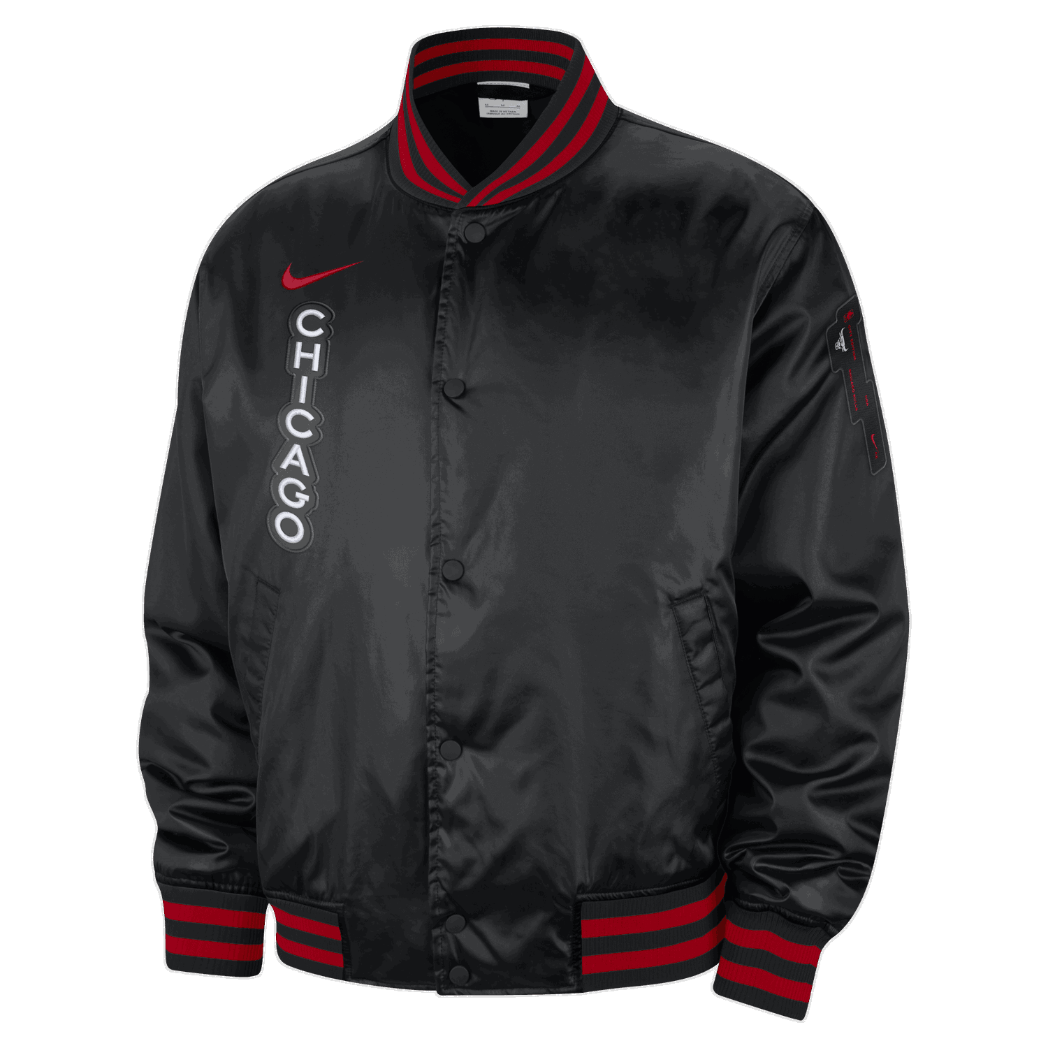 Яке Nike NBA Chicago Bulls 2023/24 City Edition Черно | FB4510-010, 1