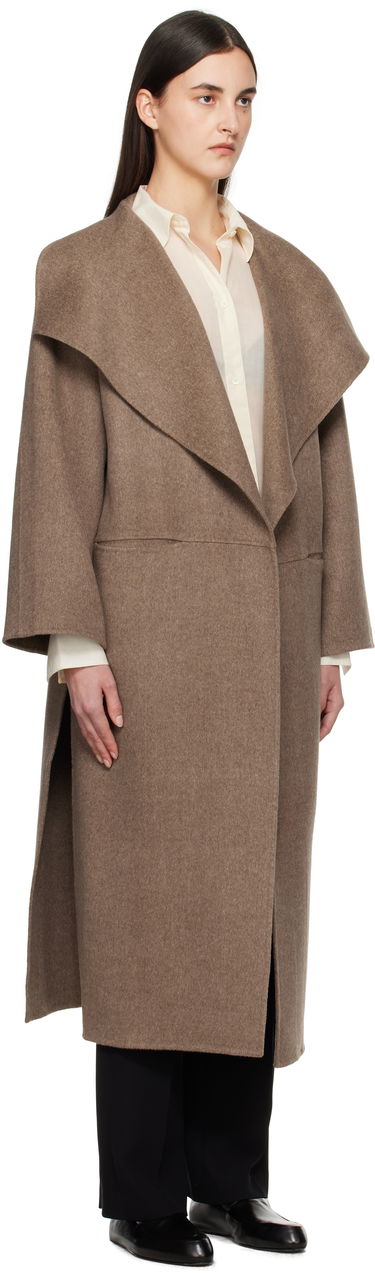 Палта TOTEME TOTEME Signature Wool Cashmere Coat Кафяво | 251-WRO885-FB0360, 1