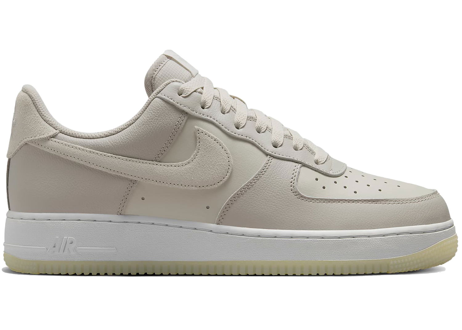 Кецове и обувки Nike Air Force 1 Low '07 LV8 Light Bone Сиво | FN5832-001, 0
