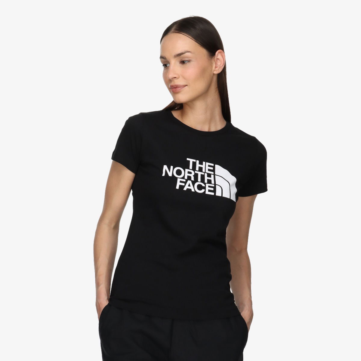 Тениска The North Face W S/S EASY TEE TNF BLACK Черно | NF0A87N6JK31, 0