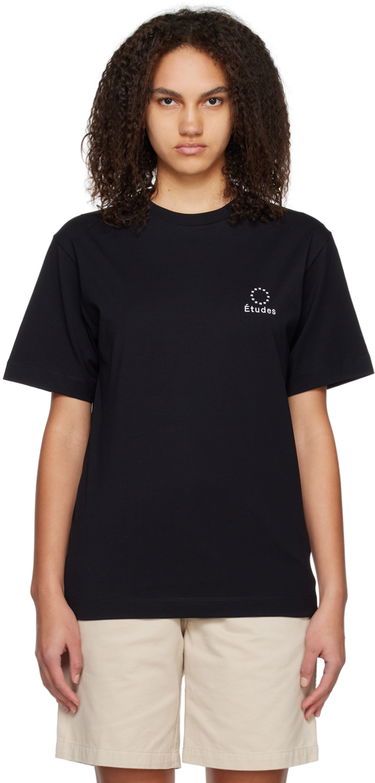 Тениска Études Wonder Black T-Shirt Черно | C00ME103A00799, 0