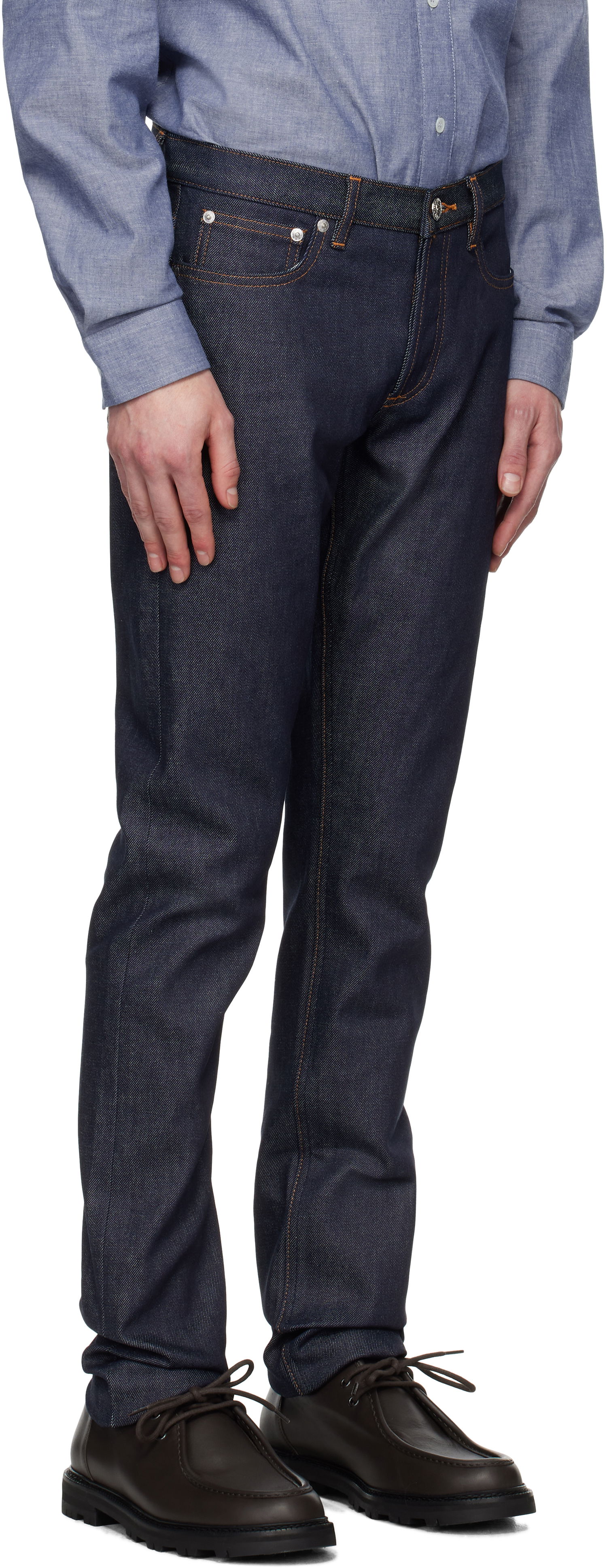 Дънки A.P.C. Petit Standard Jean Тъмно синьо | COZZI-M09002, 1