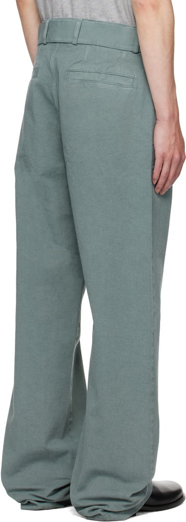Панталони Dries Van Noten Dries Van Noten Sailor Trousers Зелено | 252-020985-2043, 2