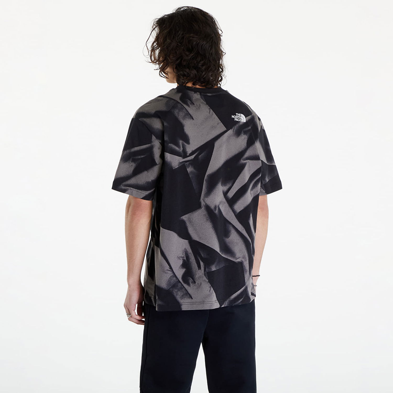 Тениска The North Face S/S Oversize Simple Dome Print Tee Smoked Pear Черно | NF0A881KSIF1, 1